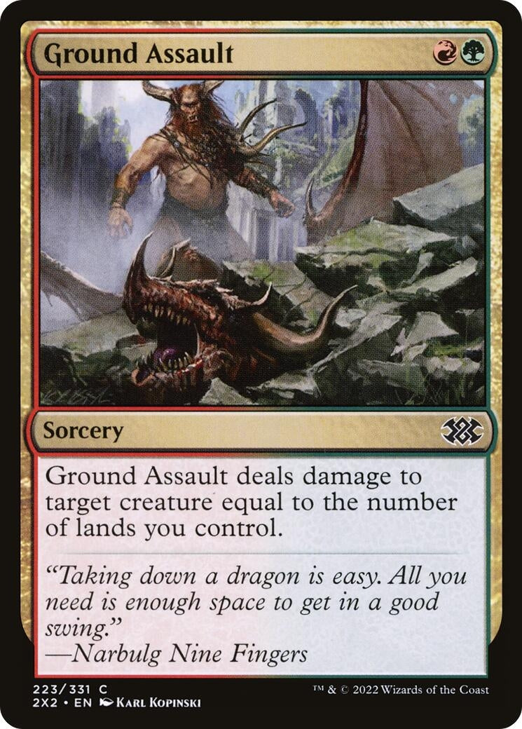 Ground Assault (223) [2X2] - MTG Single