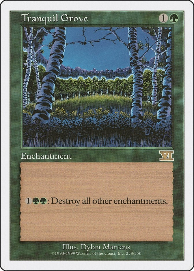 Tranquil Grove (258) [6ED] - MTG Single
