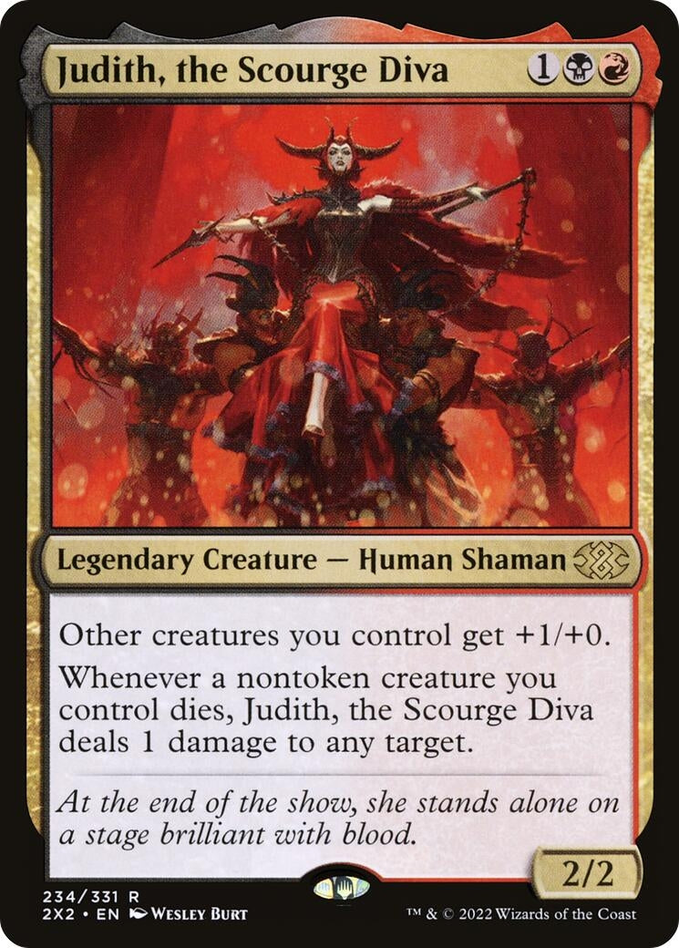 Judith the Scourge Diva (234) [2X2] - MTG Single
