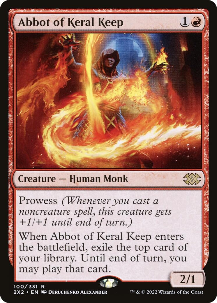 Abbot of Keral Keep (100) [2X2] - MTG Single