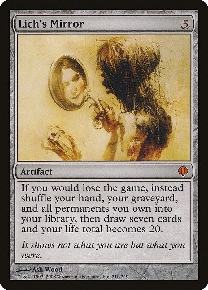 Lich’s Mirror (210) [ALA] - MTG Single