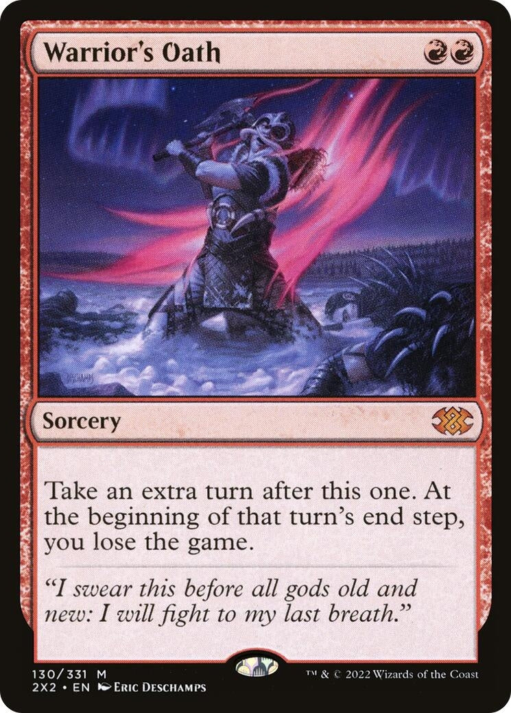 Warrior’s Oath (130) [2X2] - MTG Single