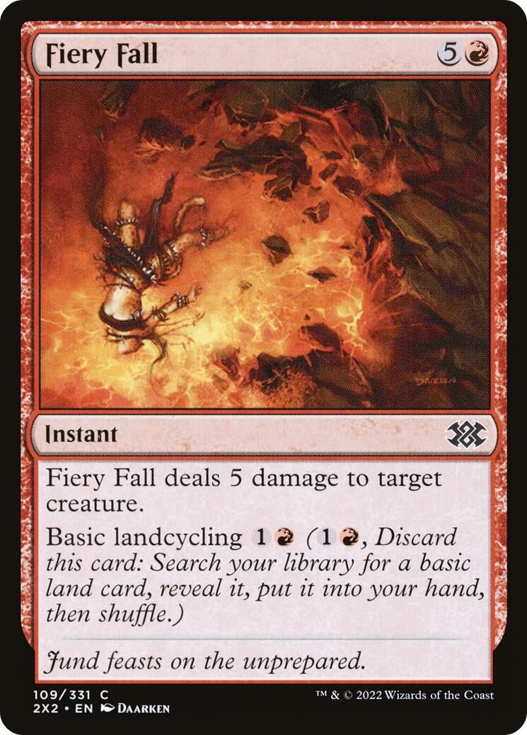 Fiery Fall (109) [2X2] - MTG Single