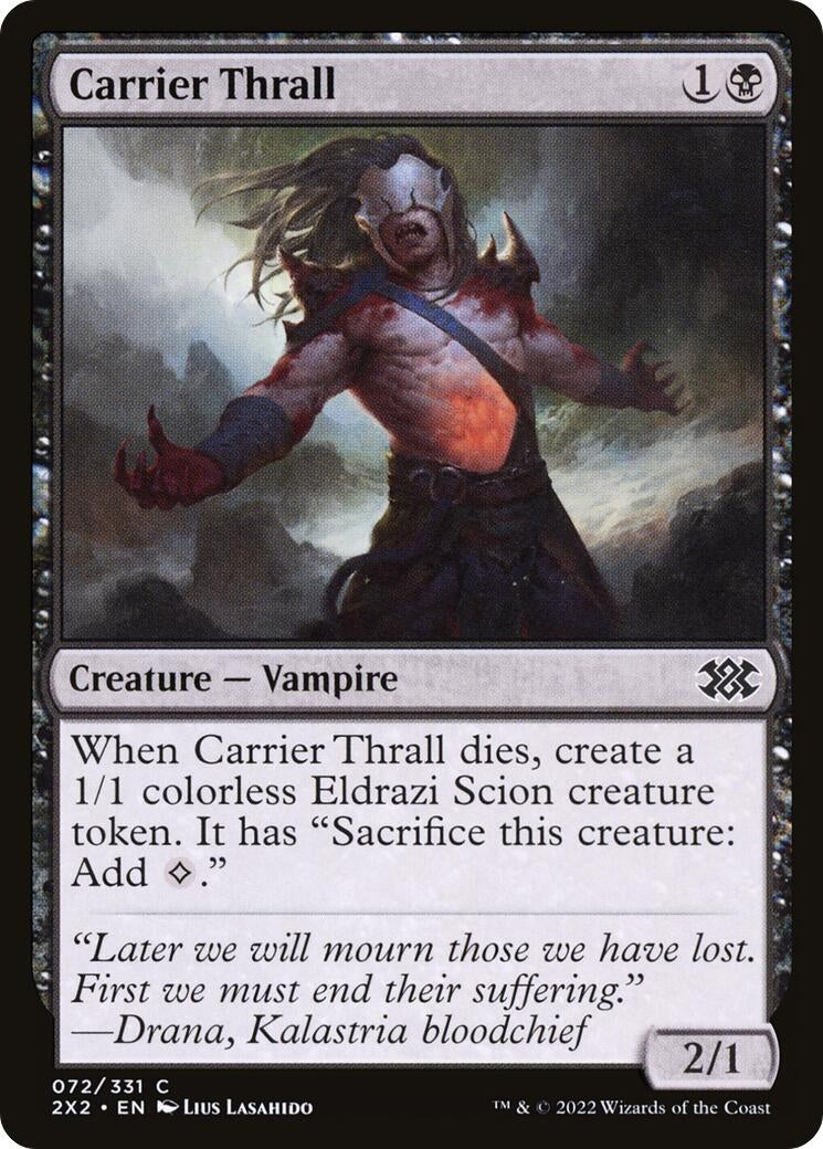 Carrier Thrall (72) [2X2] - MTG Single