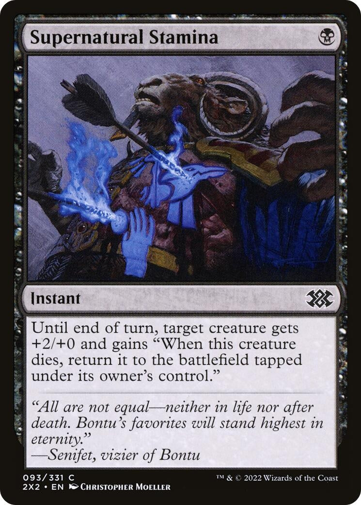Supernatural Stamina (93) [2X2] - MTG Single