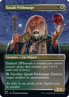 Qasali Pridemage (Borderless) (386) [2X2] - MTG Single