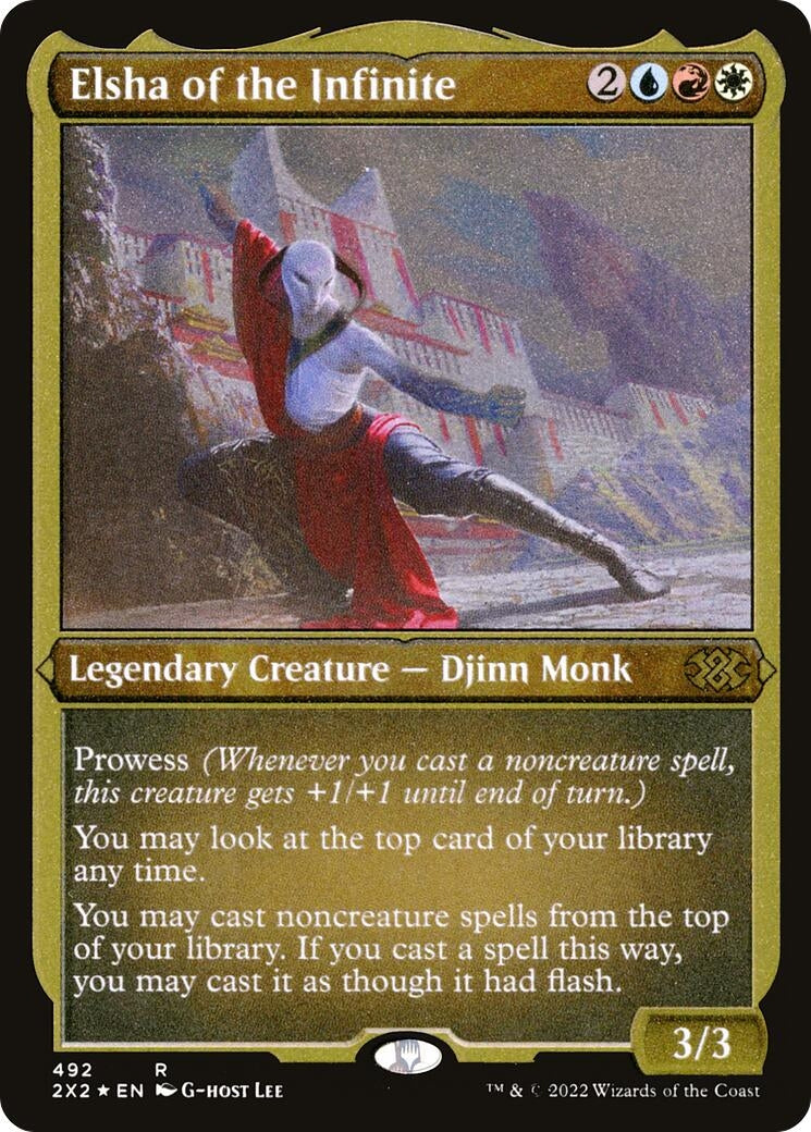 Elsha of the Infinite (Foil Etched) (492) [2X2] - MTG Single