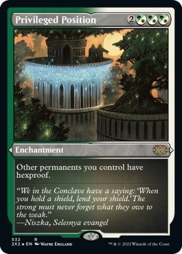 Privileged Position (Foil Etched) (532) [2X2] - MTG Single