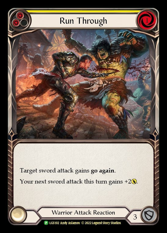 Run Through (102) [PR] - Flesh and Blood TCG Single