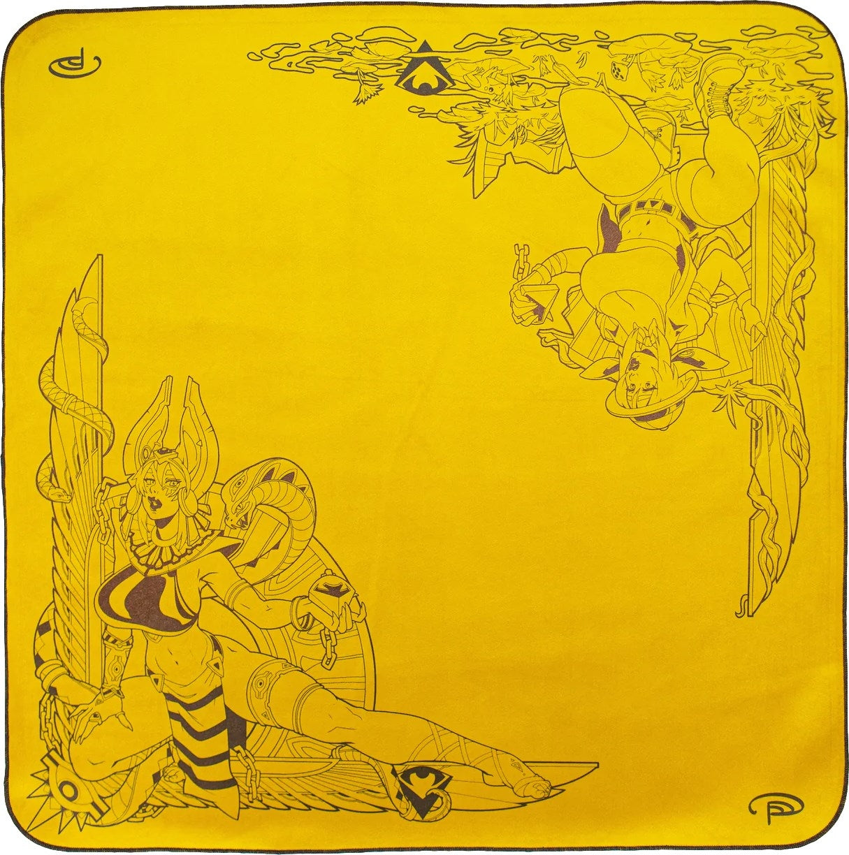 Deluxe LE Suede Canary x Sands of Time - The Millennium Goddess Playmat - Playmats Sealed