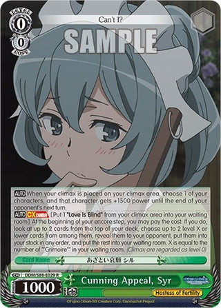 Cunning Appeal Syr (88029) [DDM/S88] - Weiss Schwarz Single