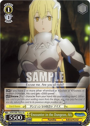 Encounter in the Dungeon Ais (8805) [DDM/S88] - Weiss Schwarz Single