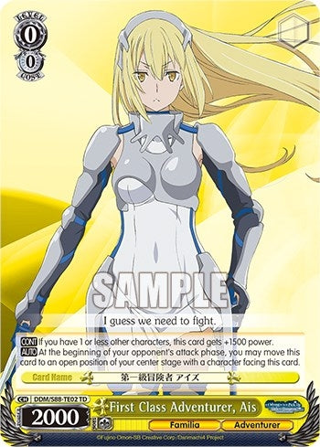 First Class Adventurer Ais (8802) [DDM/S88] - Weiss Schwarz Single