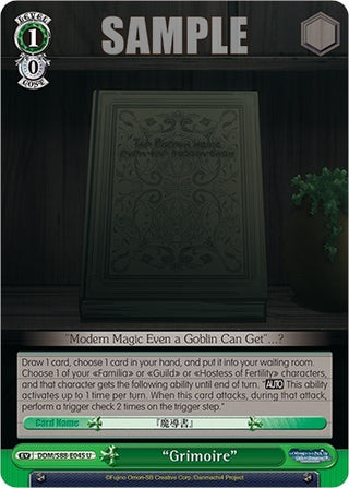 ’Grimoire’ (88045) [DDM/S88] - Weiss Schwarz Single