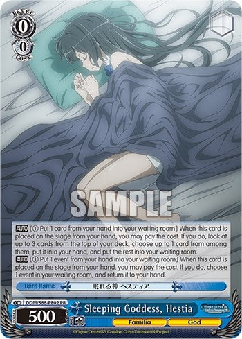 Sleeping Goddess Hestia (8802) [DDM/S88] - Weiss Schwarz Single