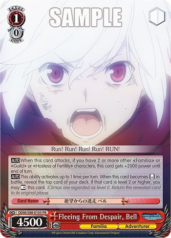 Fleeing From Despair Bell (88103) [DDM/S88] - Weiss Schwarz Single