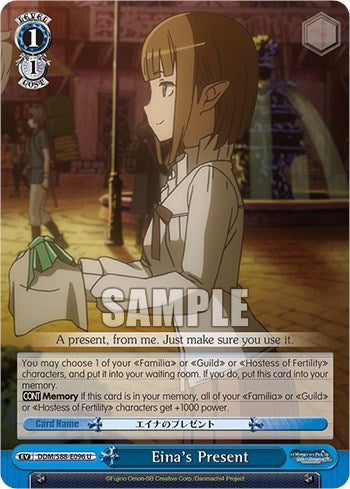 Eina’s Present (88096) [DDM/S88] - Weiss Schwarz Single
