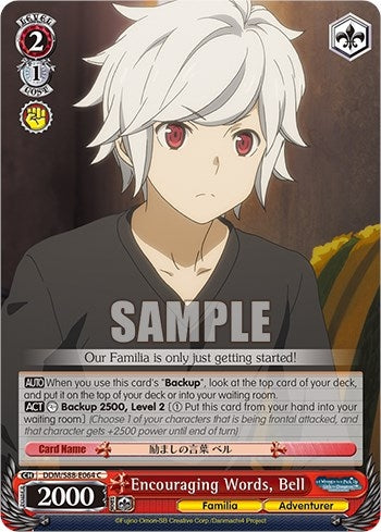 Encouraging Words Bell (88064) [DDM/S88] - Weiss Schwarz Single
