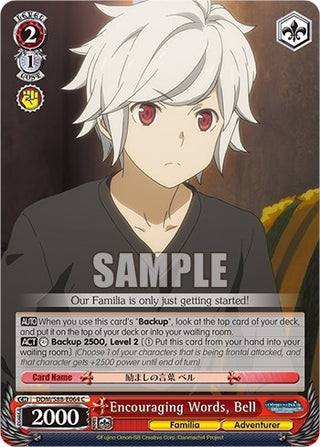 Encouraging Words Bell (88064) [DDM/S88] - Weiss Schwarz Single