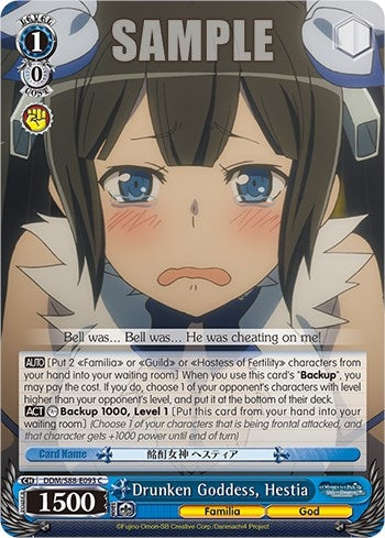 Drunken Goddess Hestia (88093) [DDM/S88] - Weiss Schwarz Single
