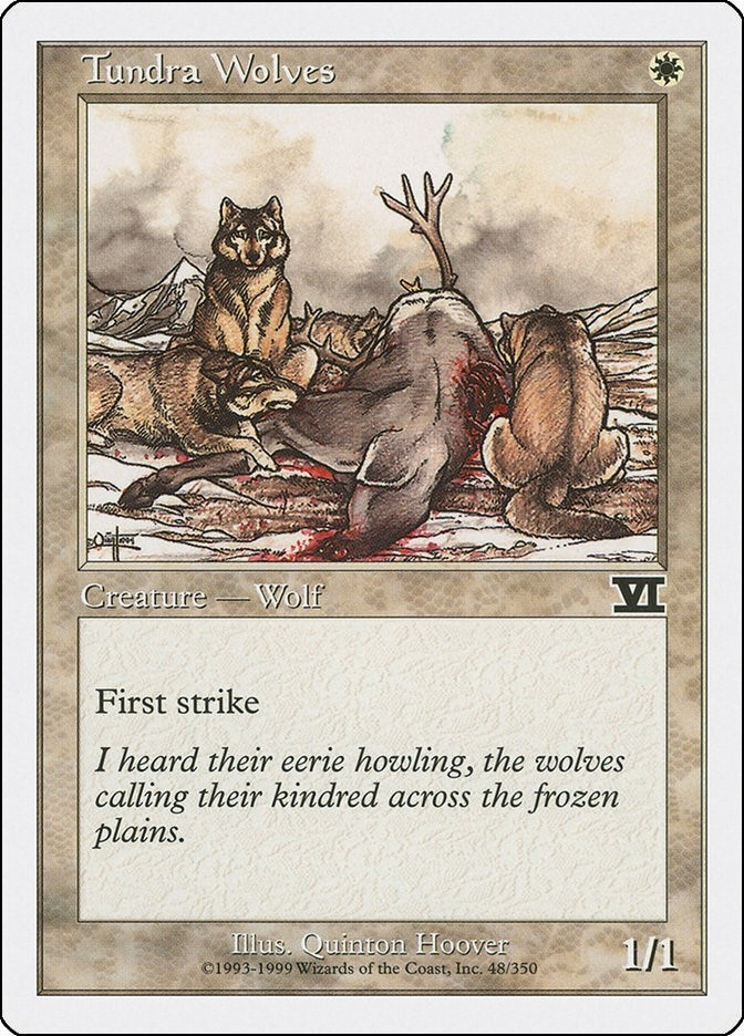 Tundra Wolves (48) [6ED] - MTG Single