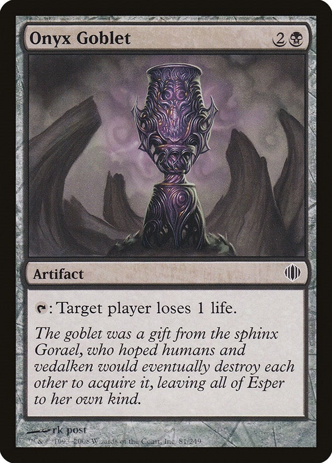 Onyx Goblet (81) [ALA] - MTG Single