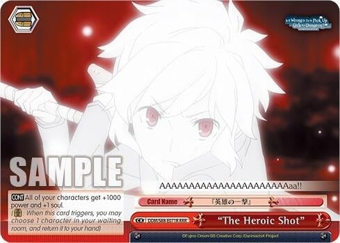 ’The Heroic Shot’ (RRR) (88071) [DDM/S88] - Weiss Schwarz Single