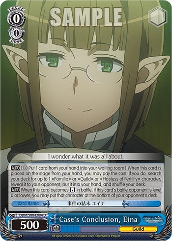 Case’s Conclusion Eina (88084) [DDM/S88] - Weiss Schwarz Single