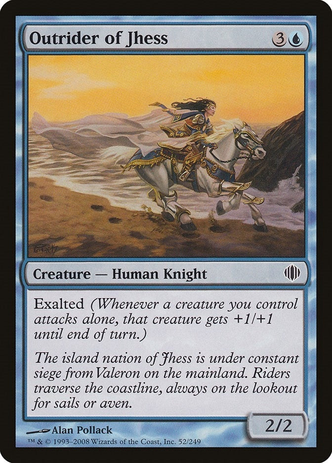 Outrider of Jhess (52) [ALA] - MTG Single