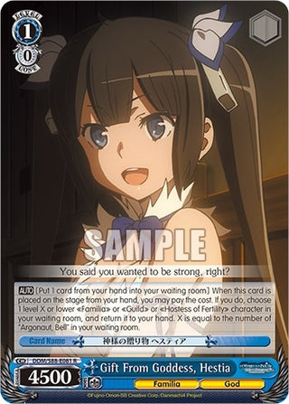 Gift From Goddess Hestia (88081) [DDM/S88] - Weiss Schwarz Single