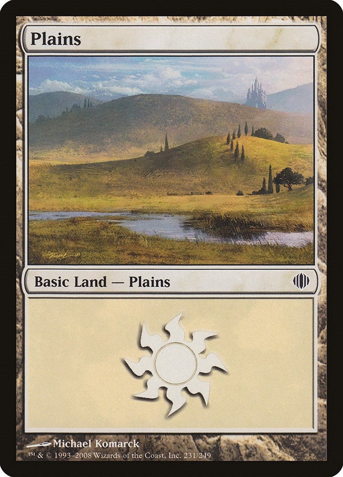 Plains (231) (231) [ALA] - MTG Single