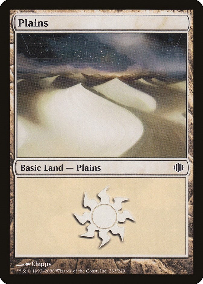 Plains (233) (233) [ALA] - MTG Single