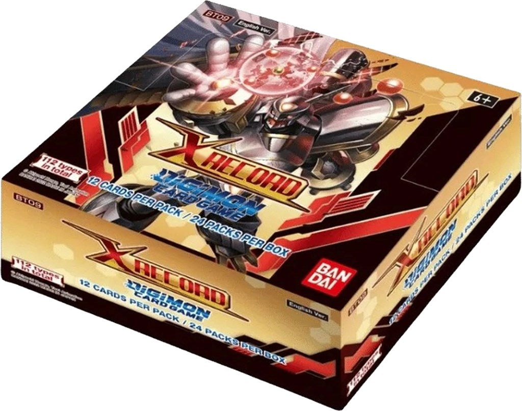 X Record Booster Box [BT09] - Digimon Card Game Sealed