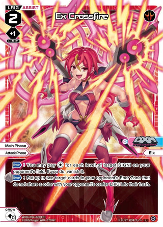 Ex Crossfire (4020) [WXDi-P04] - WIXOSS Single