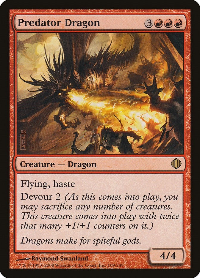 Predator Dragon (109) [ALA] - MTG Single