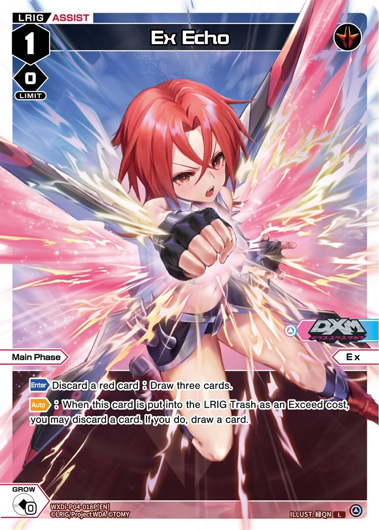 Ex Echo (Parallel Foil) (4018) [WXDi-P04] - WIXOSS Single