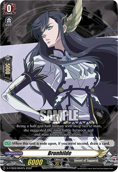 Brunhilde (2004) [D-TTD02] - Cardfight Vanguard Single