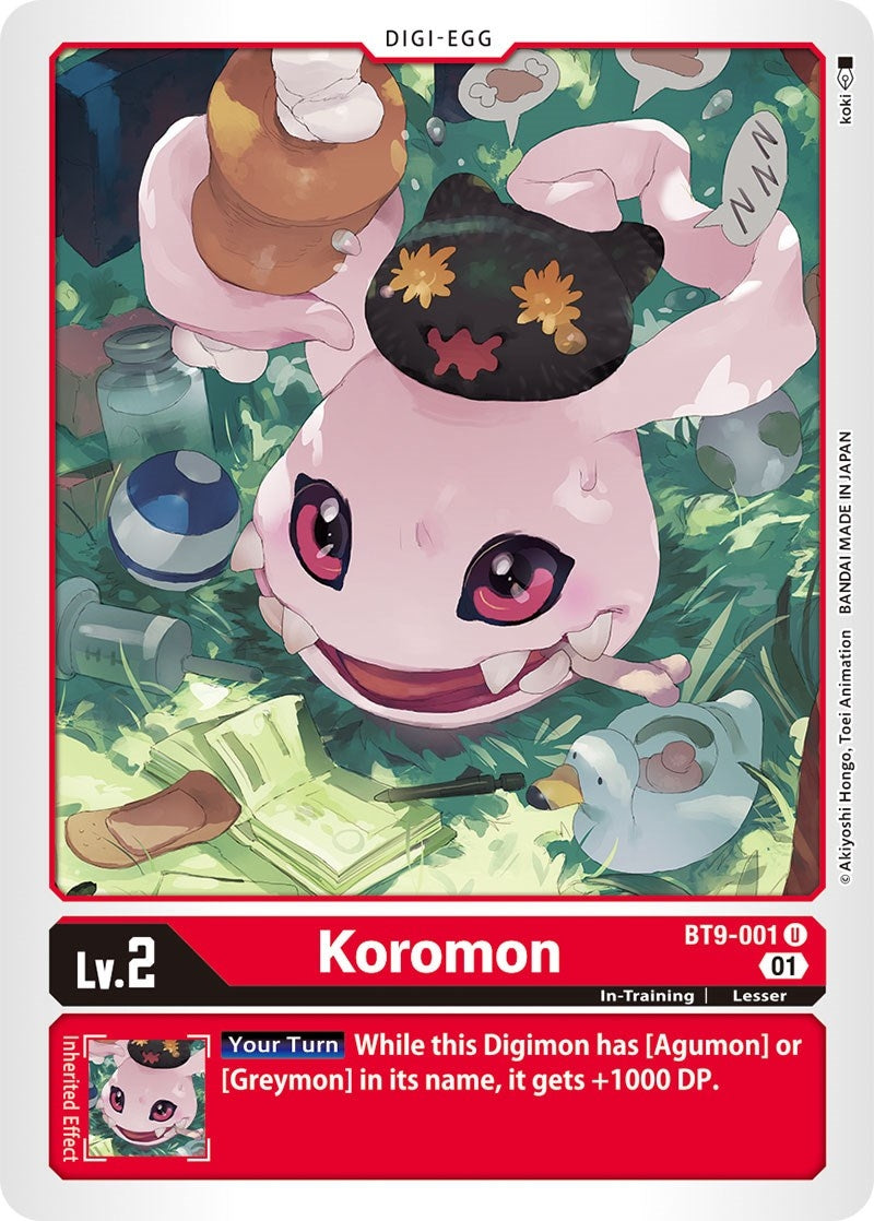Koromon (9001) [BT09] - Digimon Card Game Single