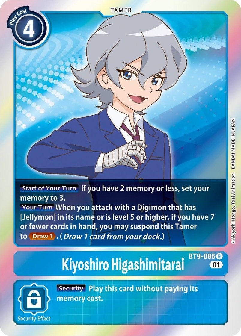 Kiyoshiro Higashimitarai (9086) [BT09] - Digimon Card Game Single