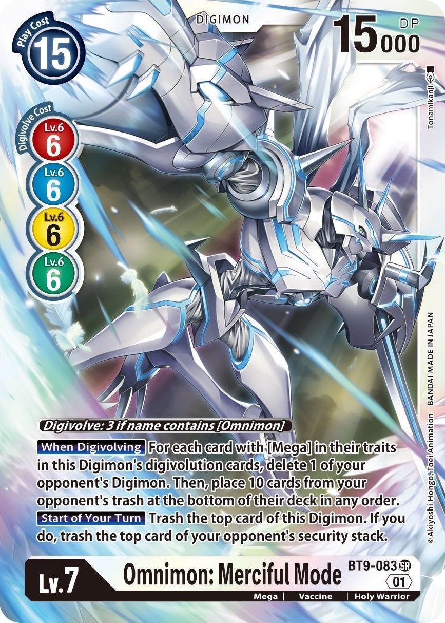 Omnimon: Merciful Mode (9083) [BT09] - Digimon Card Game Single