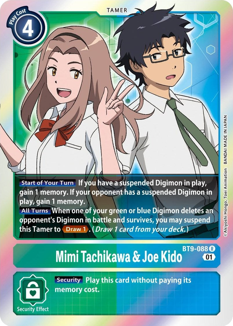Mimi Tachikawa & Joe Kido (9088) [BT09] - Digimon Card Game Single