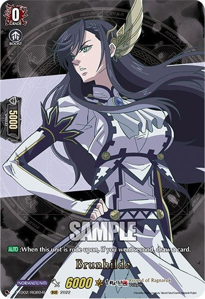 Brunhilde (RGR) (204) [D-TTD02] - Cardfight Vanguard Single