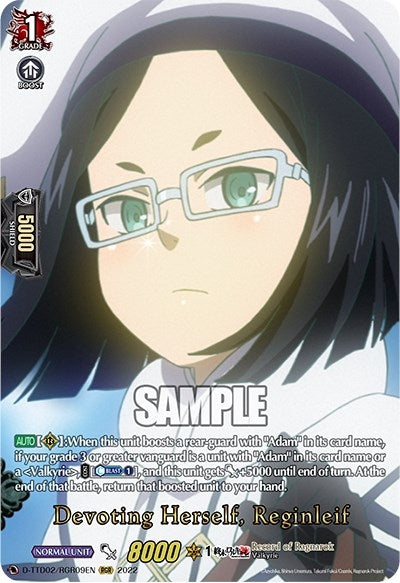 Devoting Herself Reginleif (RGR) (209) [D-TTD02] - Cardfight Vanguard Single