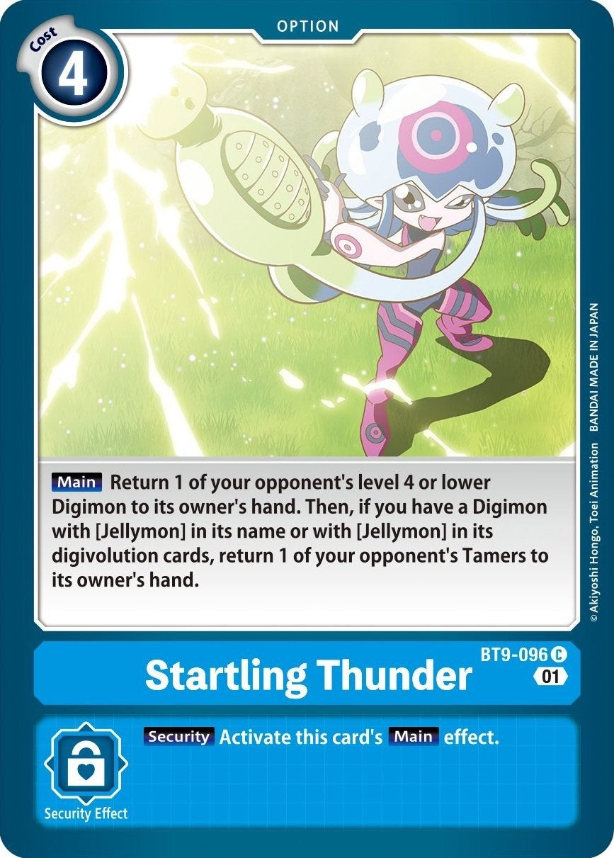 Startling Thunder (9096) [BT09] - Digimon Card Game Single
