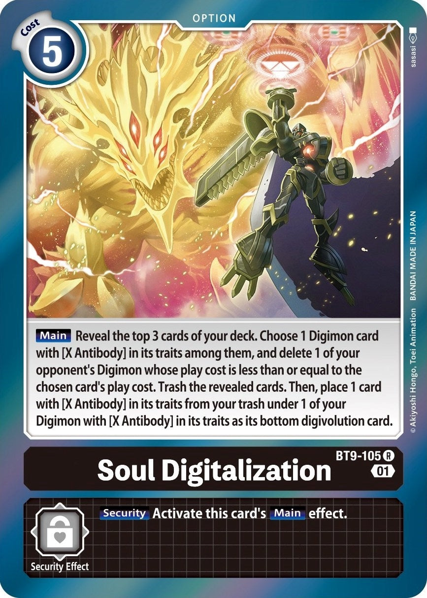 Soul Digitalization (9105) [BT09] - Digimon Card Game Single