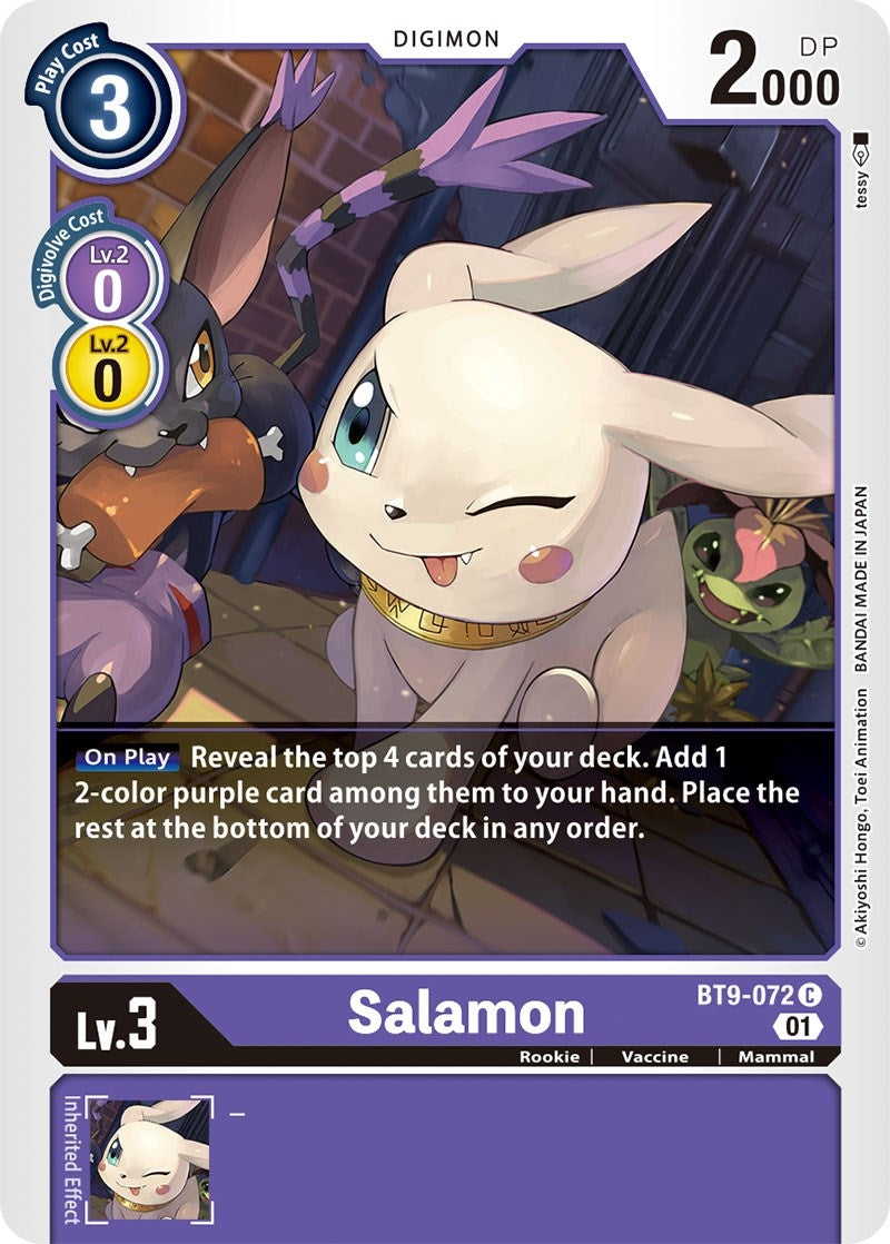 Salamon (9072) [BT09] - Digimon Card Game Single
