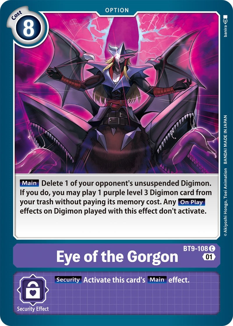 Eye of the Gorgon (9108) [BT09] - Digimon Card Game Single