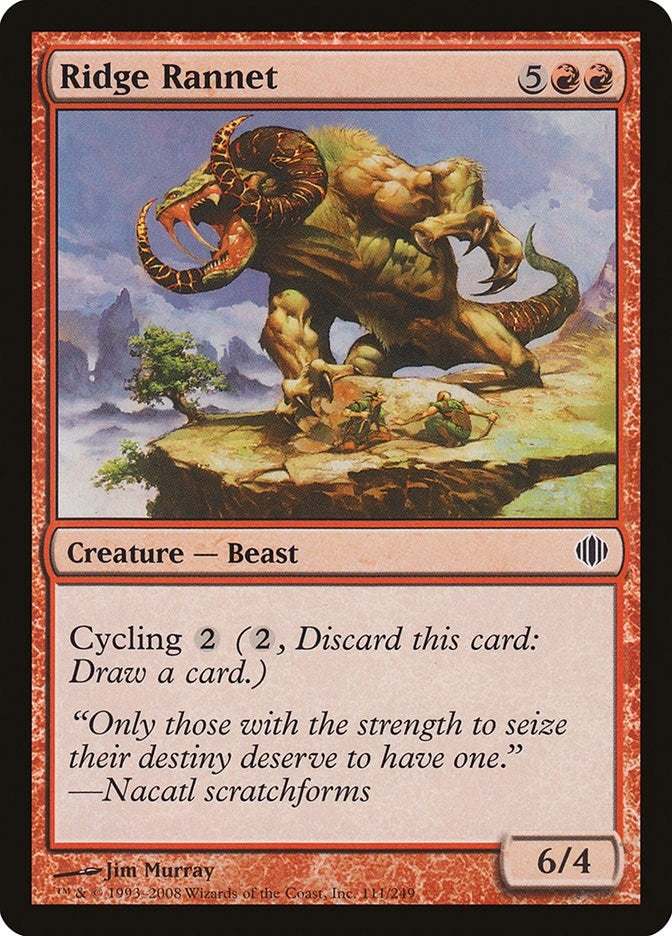 Ridge Rannet (111) [ALA] - MTG Single