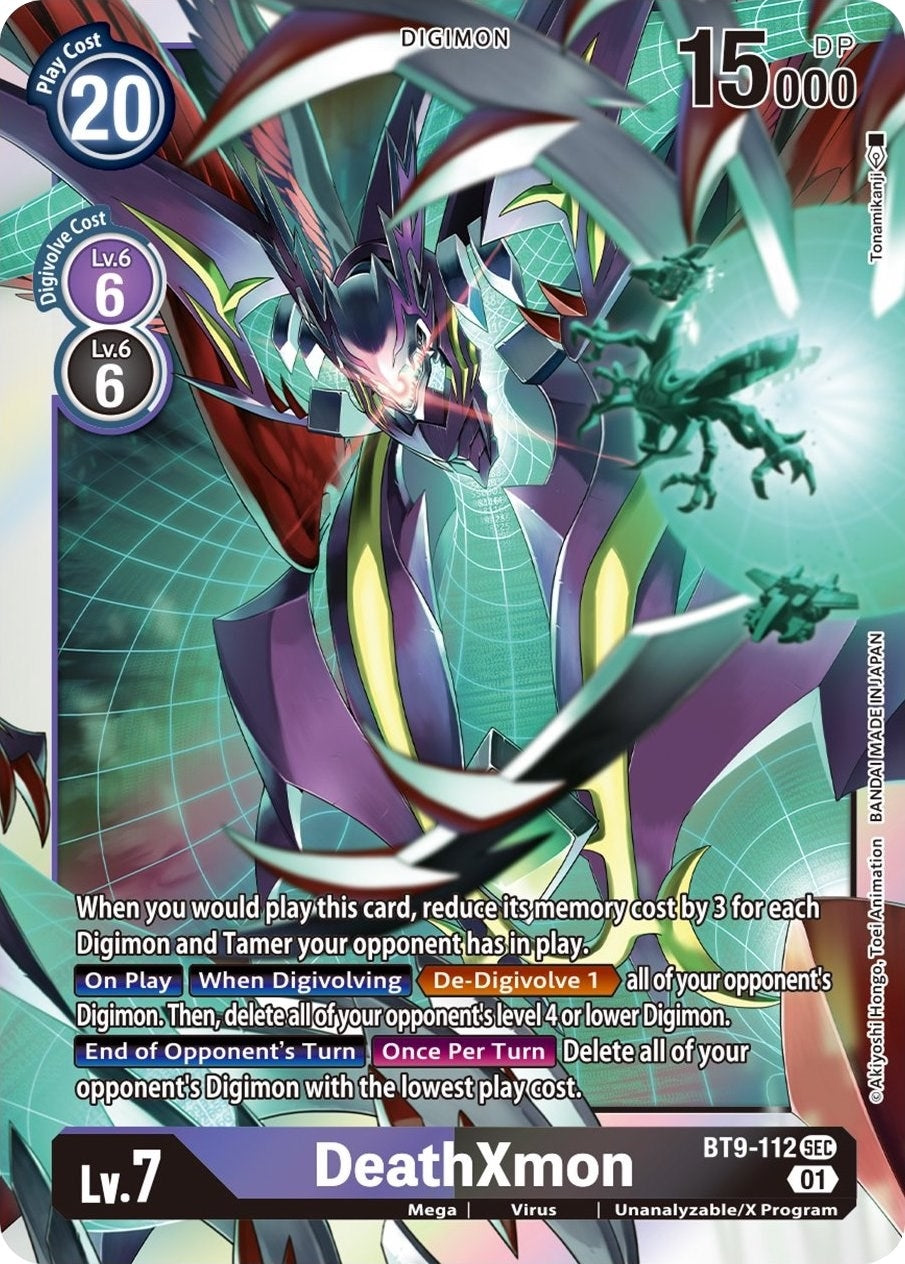 DeathXmon (9112) [BT09] - Digimon Card Game Single
