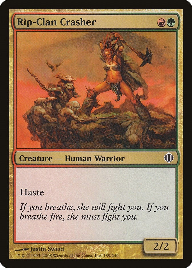 Rip-Clan Crasher (189) [ALA] - MTG Single